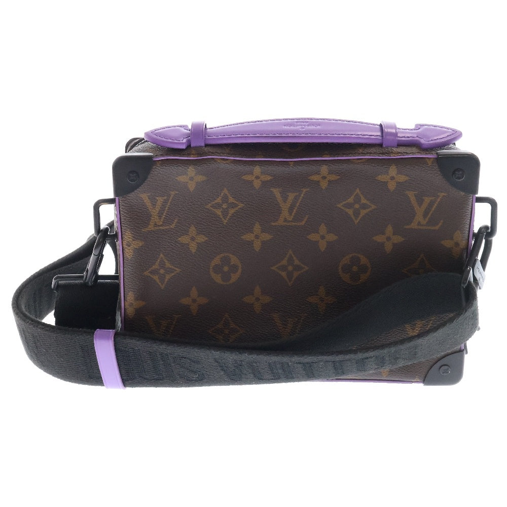 LOUIS VUITTON(ルイヴィトン) モノグラムマカサー ハンドルソフトトランク ショルダーバッグ M46264 ブラウン/パープル