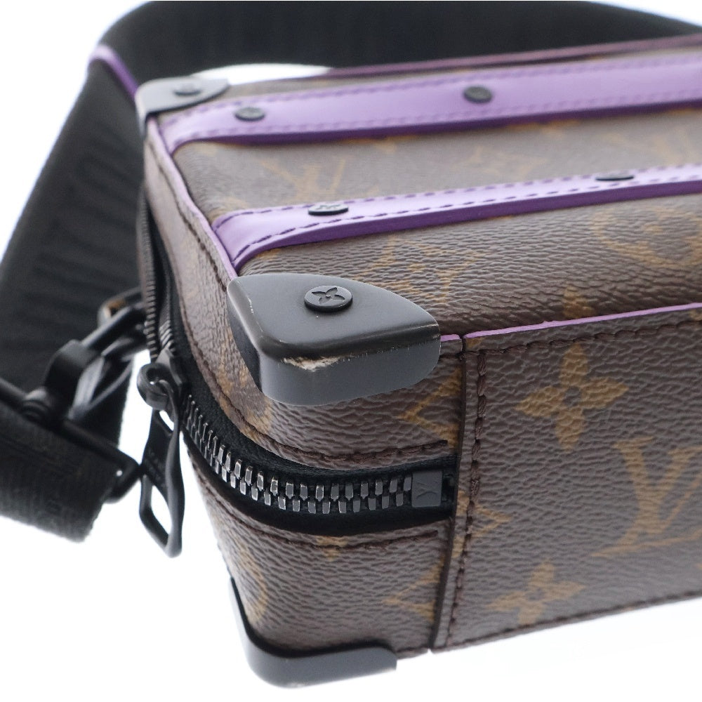 LOUIS VUITTON(ルイヴィトン) モノグラムマカサー ハンドルソフトトランク ショルダーバッグ M46264 ブラウン/パープル