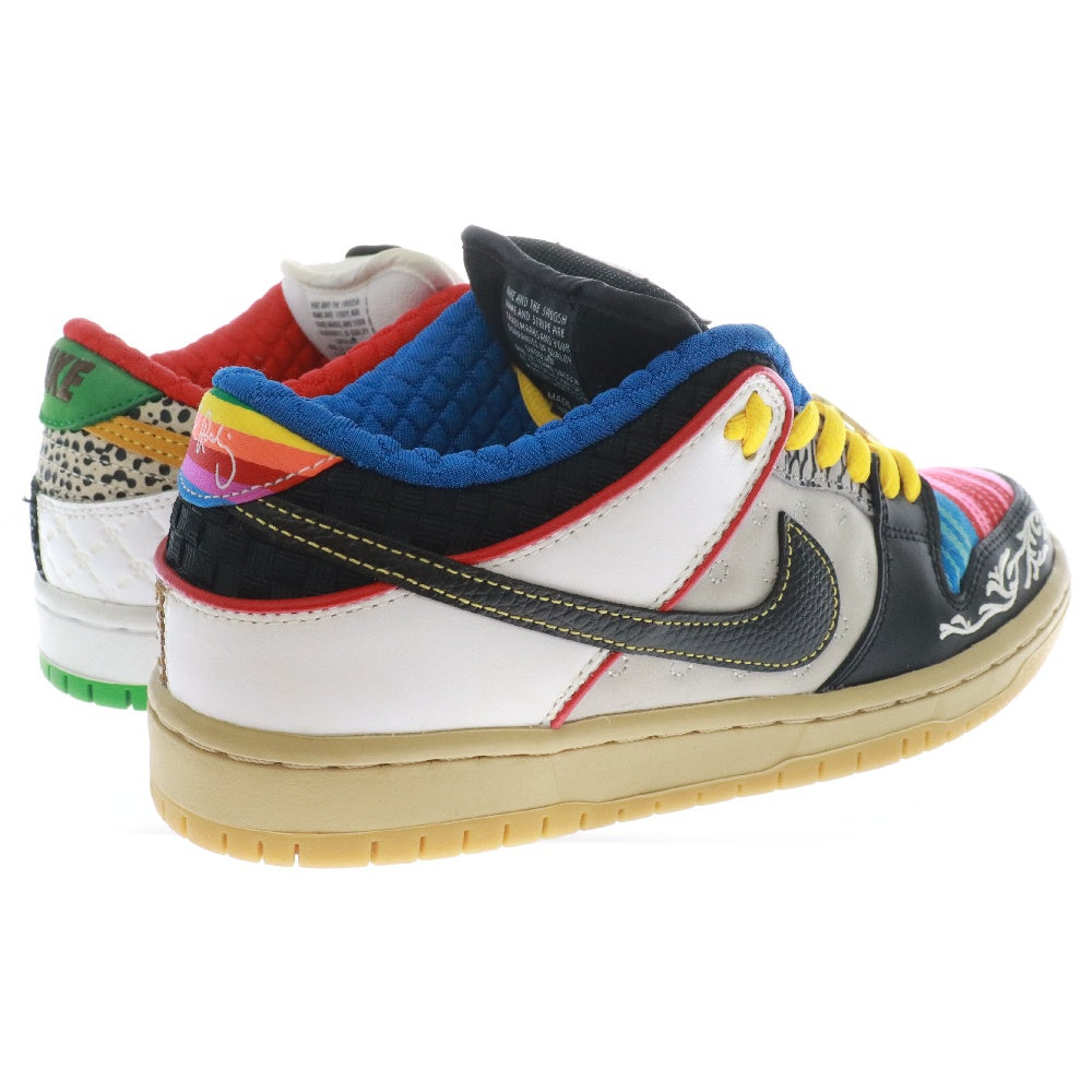 NIKE SB(ナイキエスビー) DUNK LOW WHAT THE P-ROD ダンクロー ワットザポールロドリゲス ローカットスニーカー CZ2239-600 マルチカラー