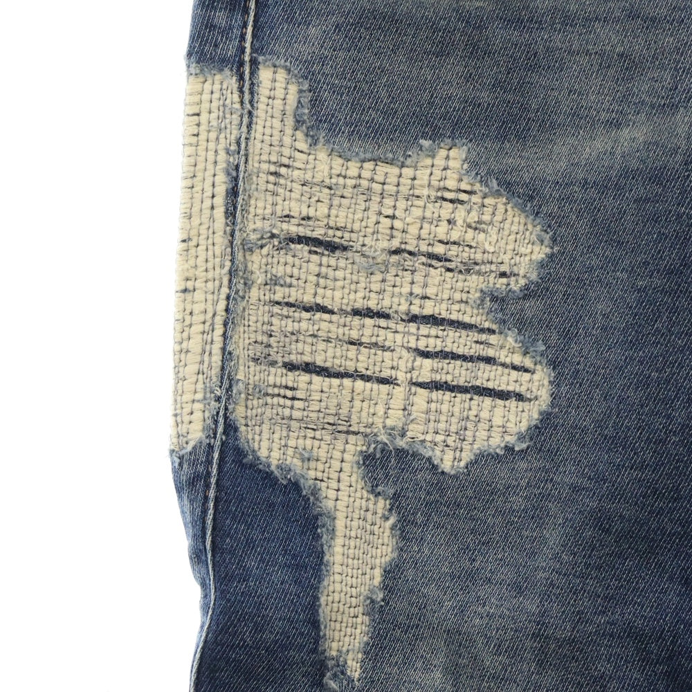 DIESEL(ディーゼル) GRACEY-T 084PU ダメージ加工 ストレッチデニムパンツ インディゴ