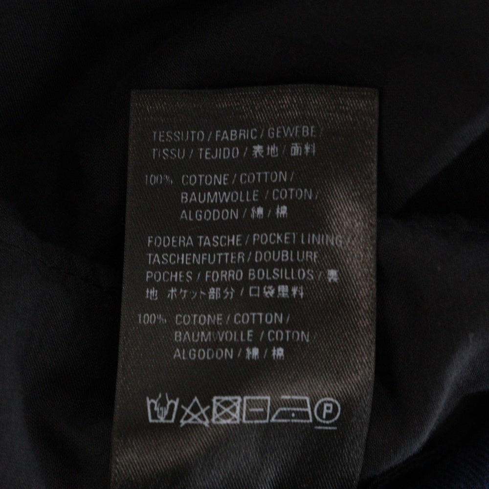 BALENCIAGA(バレンシアガ) 20SS CHECK FLANNEL ELASTIC PANTS 608972 TIM19 チェックフランネル パンツ ブルー