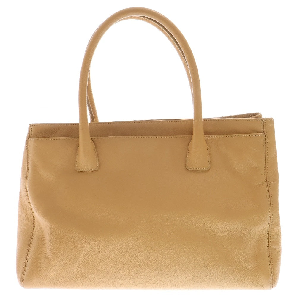 CHANEL(シャネル) 2004年 エグゼクティブ トート 2WAY レザー ハンド ショルダーバッグ 9番台 ベージュ A1506 レディース