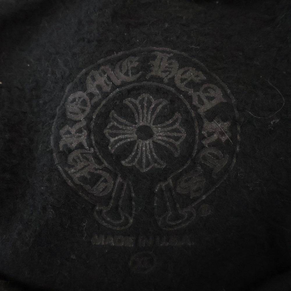 CHROME HEARTS(クロムハーツ) STENCIL HOODIE ステンシルプリントプルオーバーパーカー フーディー ブラック/マルチカラー