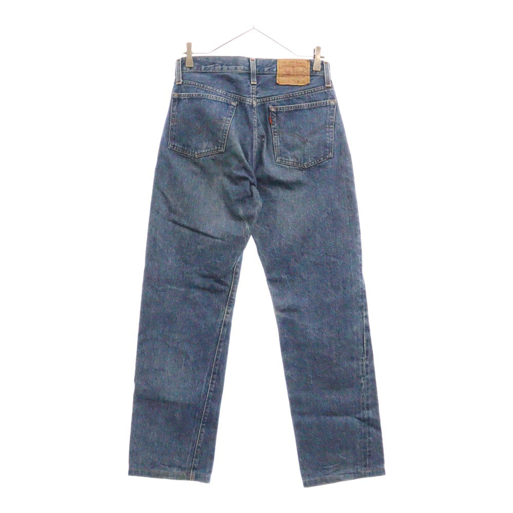 Levi's(リーバイス) 80s VINTAGE 501 ボタン裏555 赤耳 ストレートデニムパンツ インディゴ 985 555M