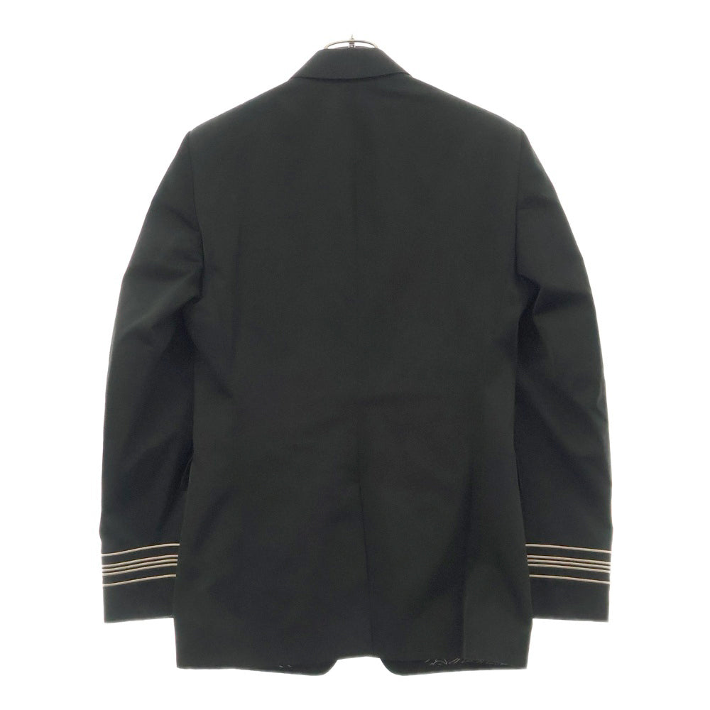 BURBERRY(バーバリー) アームラインデザイン 2B テーラードジャケット 8028424 ブラック