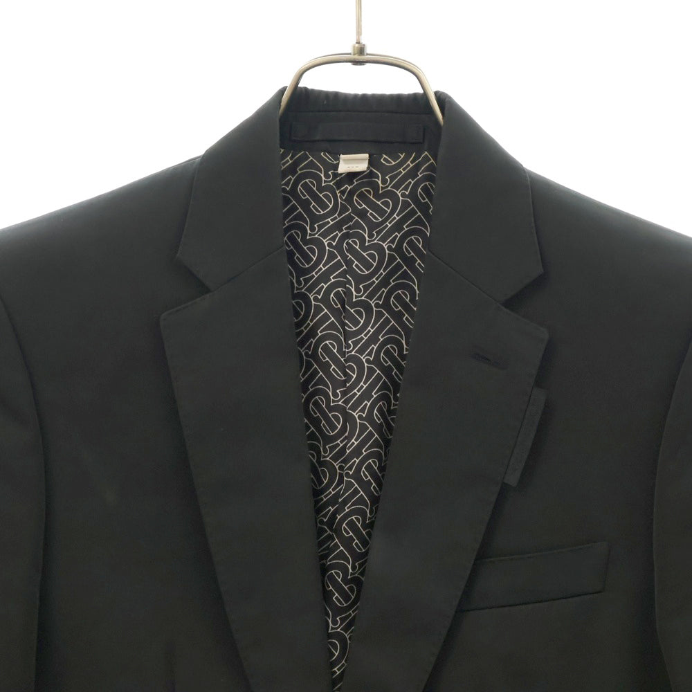 BURBERRY(バーバリー) アームラインデザイン 2B テーラードジャケット 8028424 ブラック