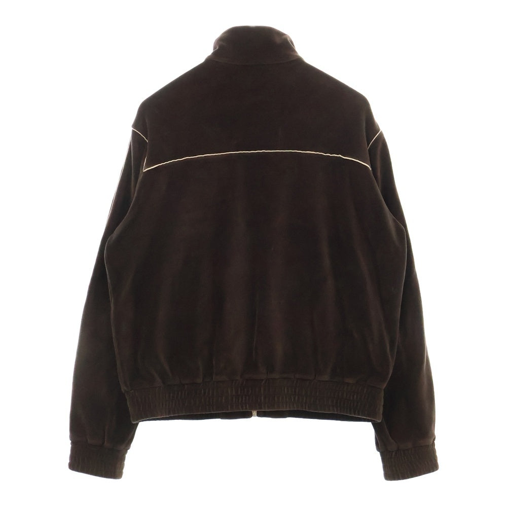CELINE(セリーヌ) 21AW ベルベットトラックジャケット 2Y168679I ライトブラウン