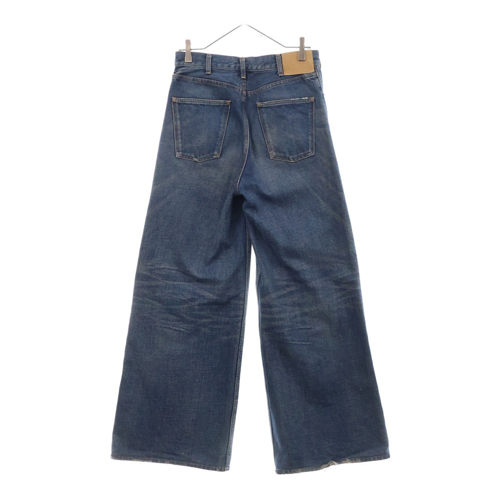 CELINE(セリーヌ) 22SS COSMIC CRUISER期 SURF FLARE JEANS ダークユニオンウォッシュフレアデニム N638 365M インディゴ