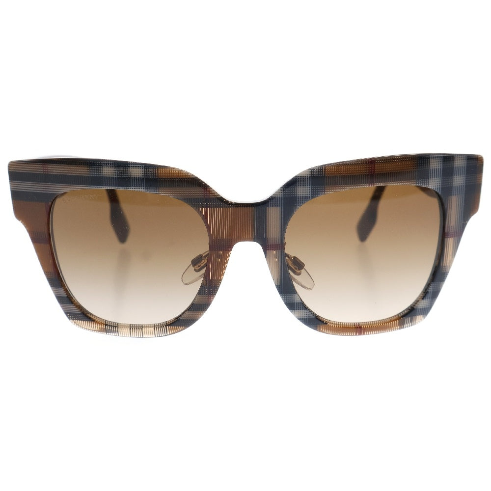 BURBERRY(バーバリー) バーバリーチェック総柄 アイウェア サングラス ブラウン B 4364-F