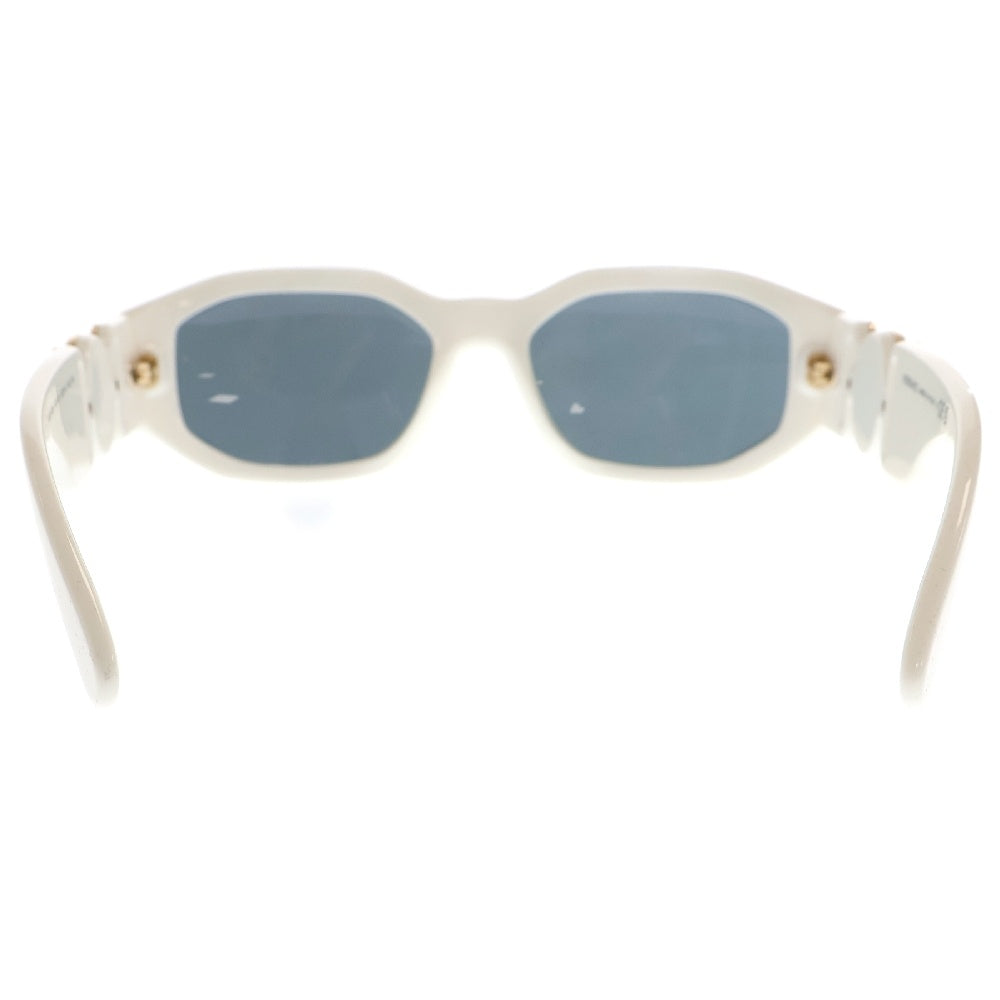VERSACE(ヴェルサーチ) Medusa Biggie Sunglasses メデューサテンプル サングラス ホワイト/ゴールド