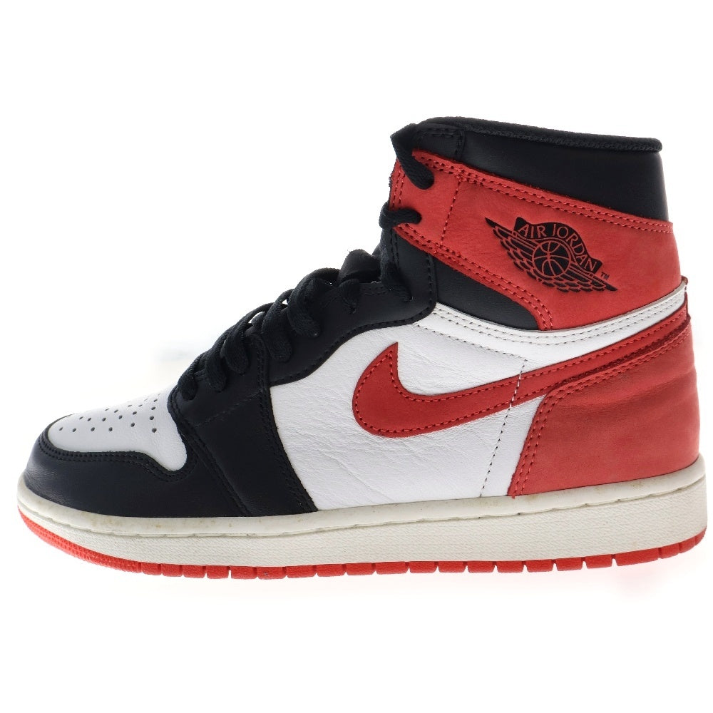 NIKE(ナイキ) AIR JORDAN1 RETRO HIGH OG TRACK RED 555088-112 エアジョーダン1 レトロ ハイカットスニーカー トラック レッド/ホワイト US8/26cm