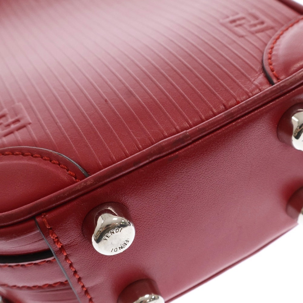 FENDI(フェンディ) クロスボディ レザー 2WAYショルダーバッグ レッド 7VA542 AG0R
