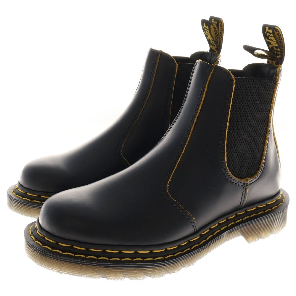 Dr.Martens(ドクターマーチン) 2976 DOUBLE STITCH ダブルスステッチ チェルシー サイドゴア レザーブーツ レディース 27001032 ブラック