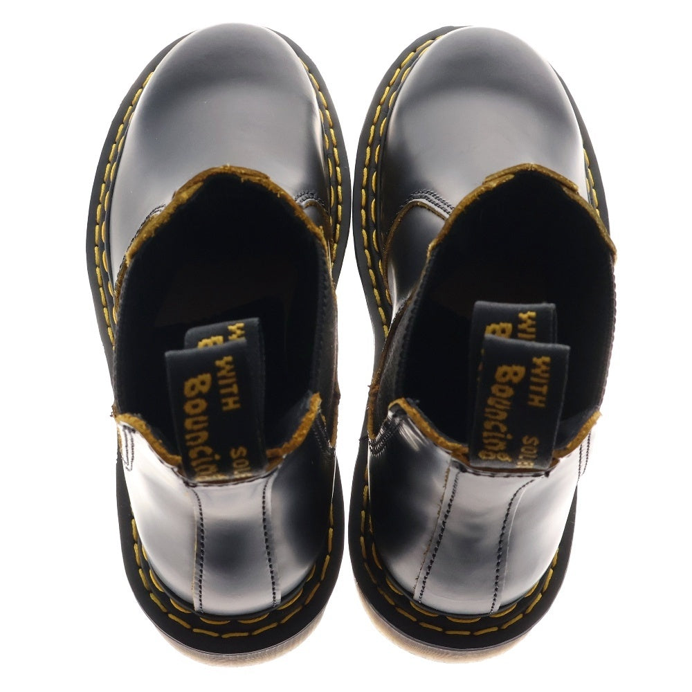 Dr.Martens(ドクターマーチン) 2976 DOUBLE STITCH ダブルスステッチ チェルシー サイドゴア レザーブーツ レディース 27001032 ブラック