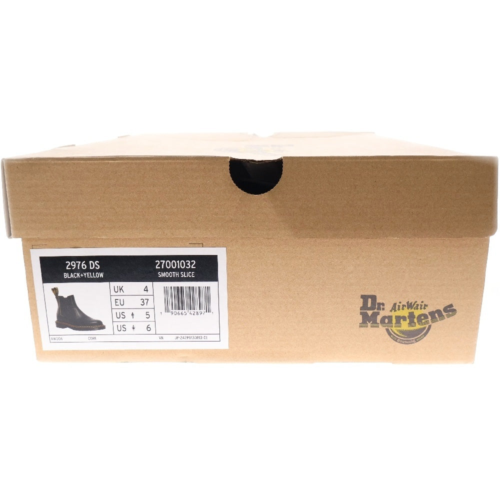Dr.Martens(ドクターマーチン) 2976 DOUBLE STITCH ダブルスステッチ チェルシー サイドゴア レザーブーツ レディース 27001032 ブラック