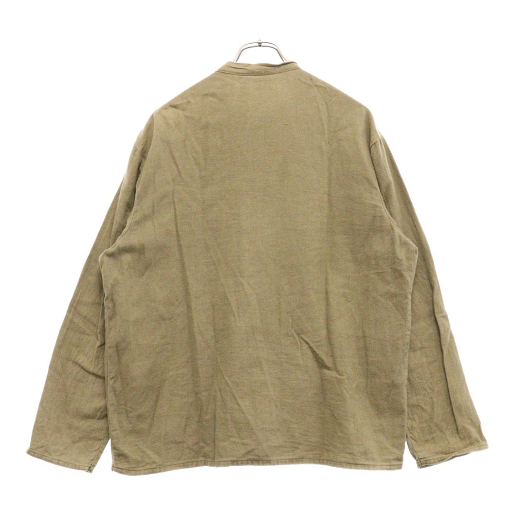 VINTAGE(ヴィンテージ) GERMAN ARMY ドイツ軍 スタンドカラー ダブル シェフ コックジャケット カーキ