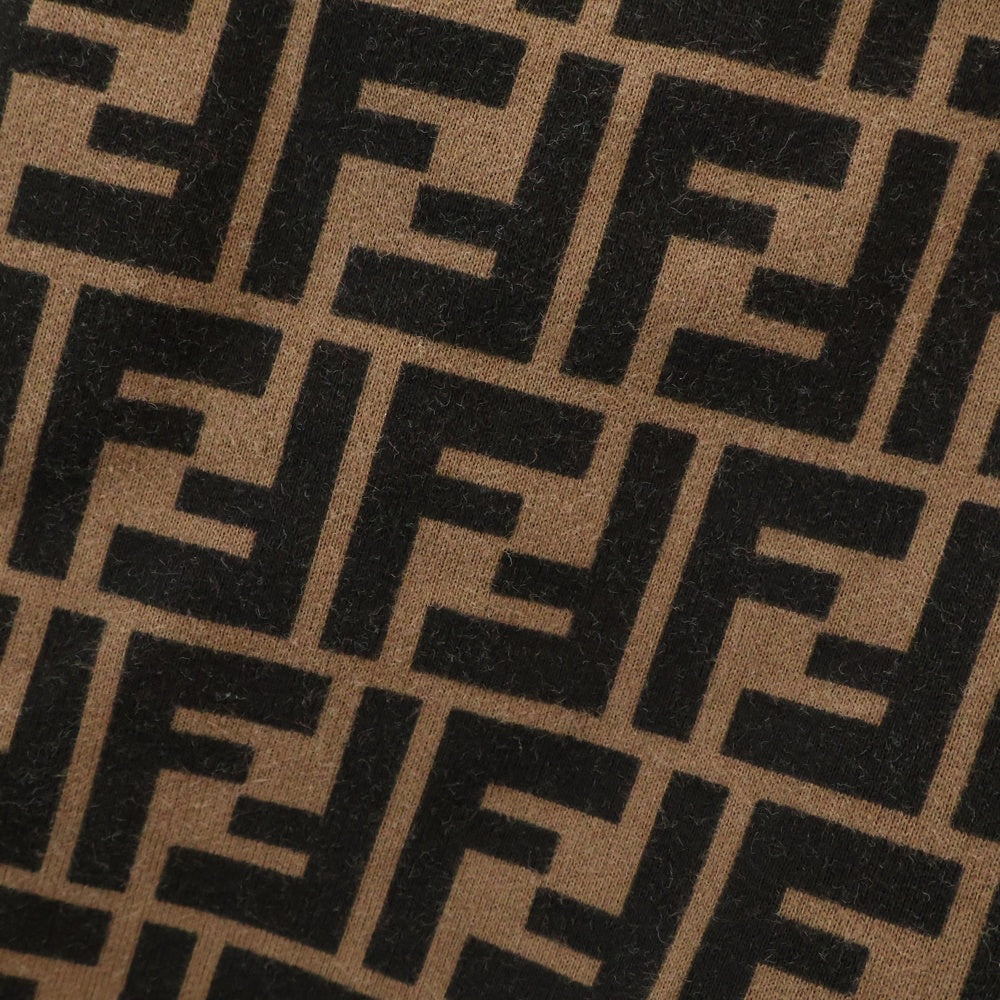 FENDI(フェンディ) FFロゴ ズッカ柄 プルオーバーパーカー FY0945 A6ZT ブラウン