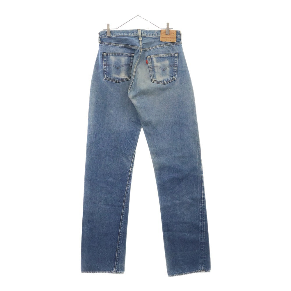 Levi's(リーバイス) 80s VINTAGE 501 スモールe 赤耳 ボタン裏刻印524 ボタンフライデニムパンツ インディゴ