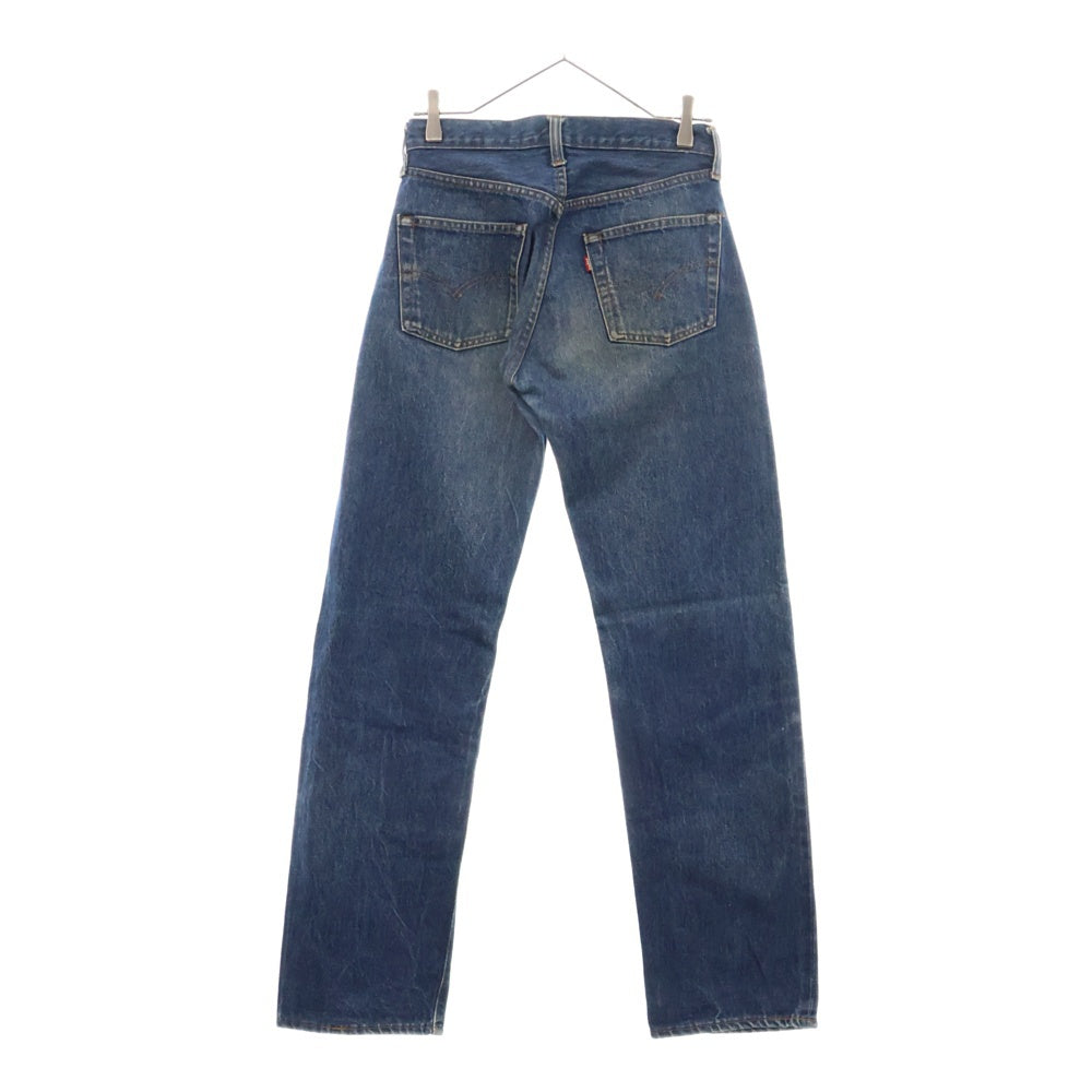 Levi's(リーバイス) 80s VINTAGE 501 スモールe 赤耳 ボタン裏刻印524 ボタンフライデニムパンツ インディゴ