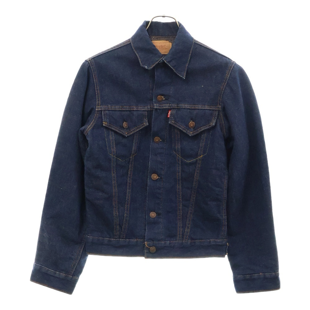 Levi's(リーバイス) 60s-70s VINTAGE 70505 BIG E ボタン裏刻印524 ブランケット付きデニムトラッカージャケット インディゴ