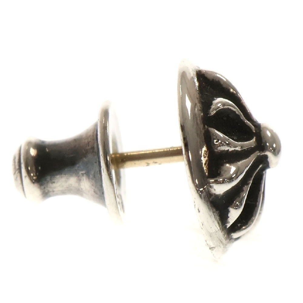CHROME HEARTS(クロムハーツ) STUD CRSBLL クロスボールスタッドピアス シルバー BCA110