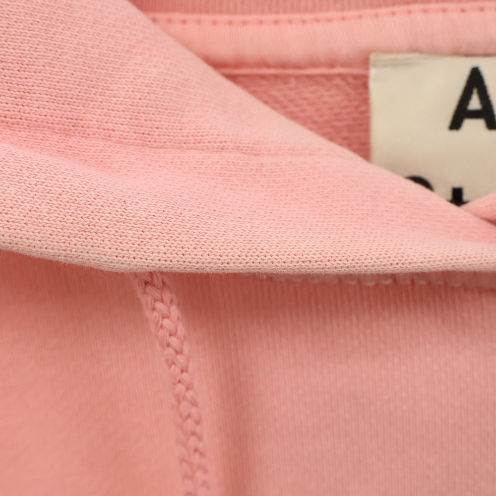 ACNE(アクネ) Stock holm ストックホルム 刺繍ロゴ スウェット プルオーバーパーカー FN-WN-SWEA000001 ピンク