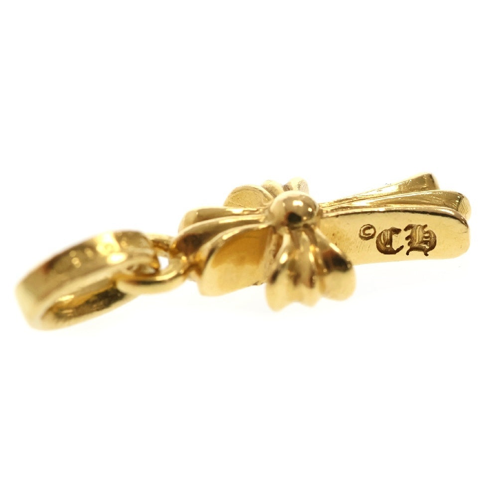 CHROME HEARTS(クロムハーツ) 22K CRS BBYFAT P/DIA ベイビーファットクロス PAVEダイヤ ペンダントトップ ゴールド BCA035