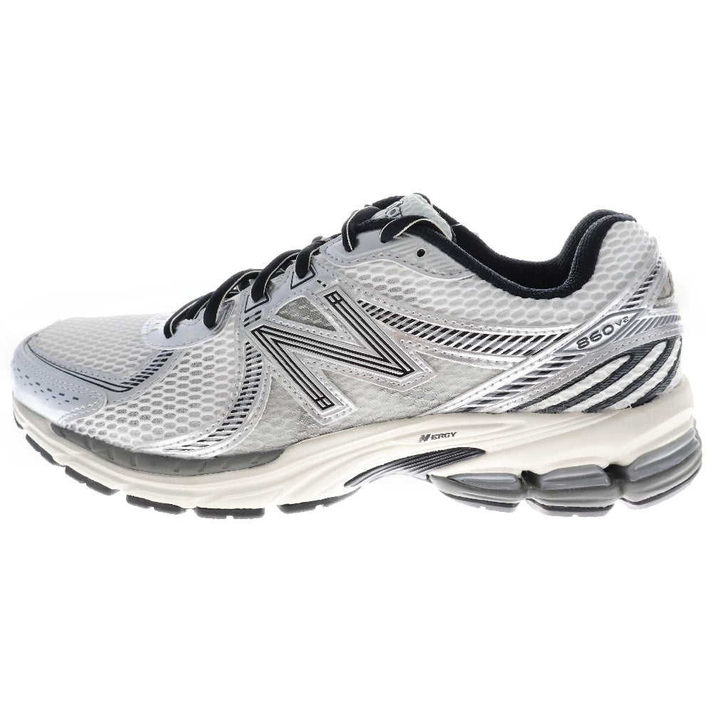 New Balance(ニューバランス) ML860GB2 OPTIC WHITE メッシュローカットスニーカー ホワイト/グレー US10.5/28.5cm