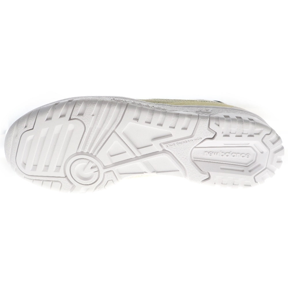 New Balance(ニューバランス) WMNS BBW550SK WHITE/BEIGE スウェード ローカットスニーカー ホワイト US8/25.0cm
