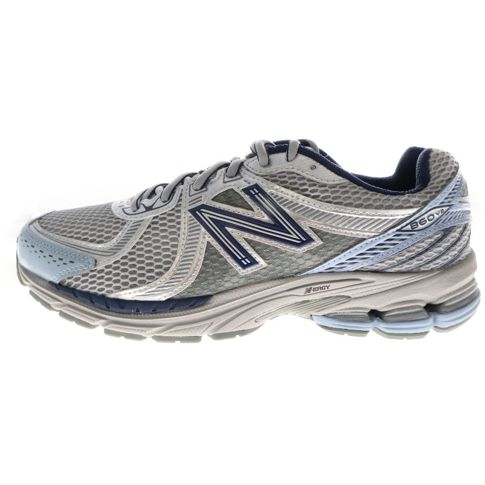 New Balance(ニューバランス) ML860BB2 RAINCLOUD メッシュ ローカットスニーカー グレー US10/28.0cm