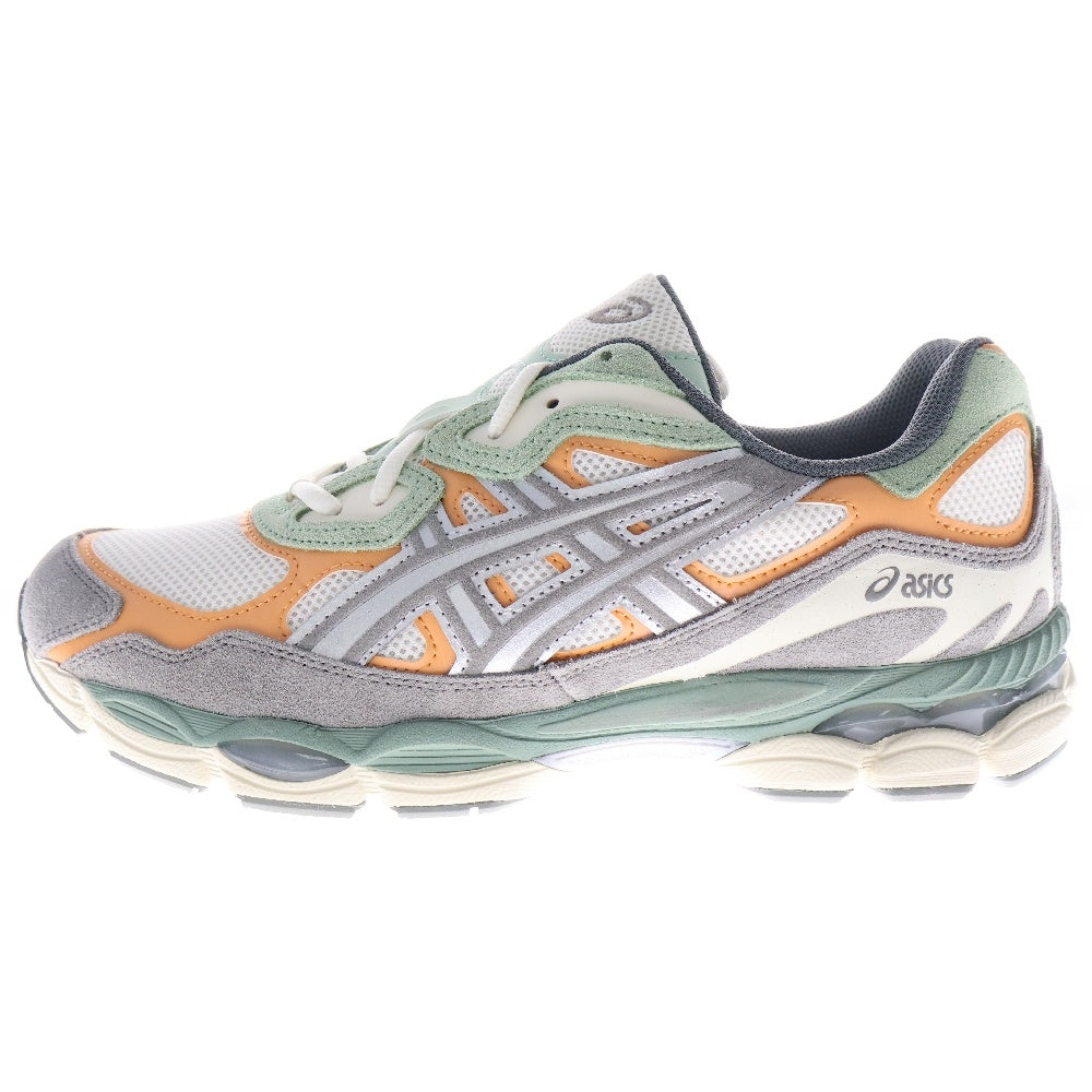 ASICS(アシックス) GEL-NYC CREAM/CLAY GREY ゲルNYC メッシュ ローカットスニーカー 1203A383-102 マルチ