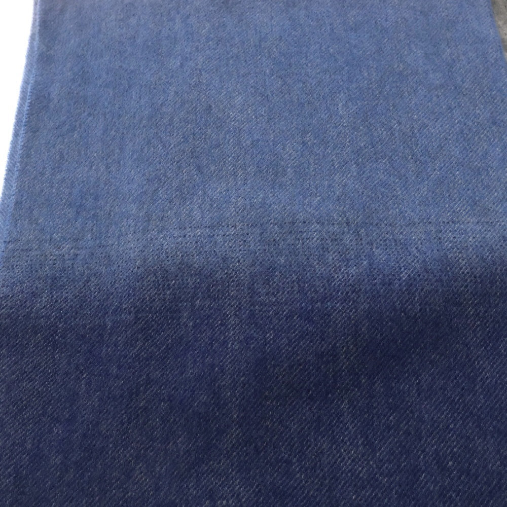 LANVIN en Bleu(ランバンオンブルー) カシミア ロゴ刺繍 マフラー ストール LB-W8-46201 マルチ