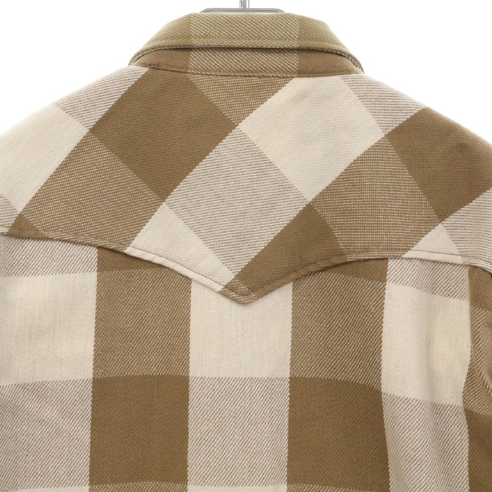 nonnative(ノンネイティブ) バッファローチェック ウエスタン シャツ NN-S3007 ベージュ
