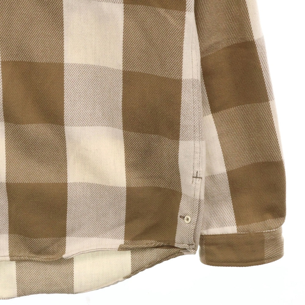 nonnative(ノンネイティブ) バッファローチェック ウエスタン シャツ NN-S3007 ベージュ