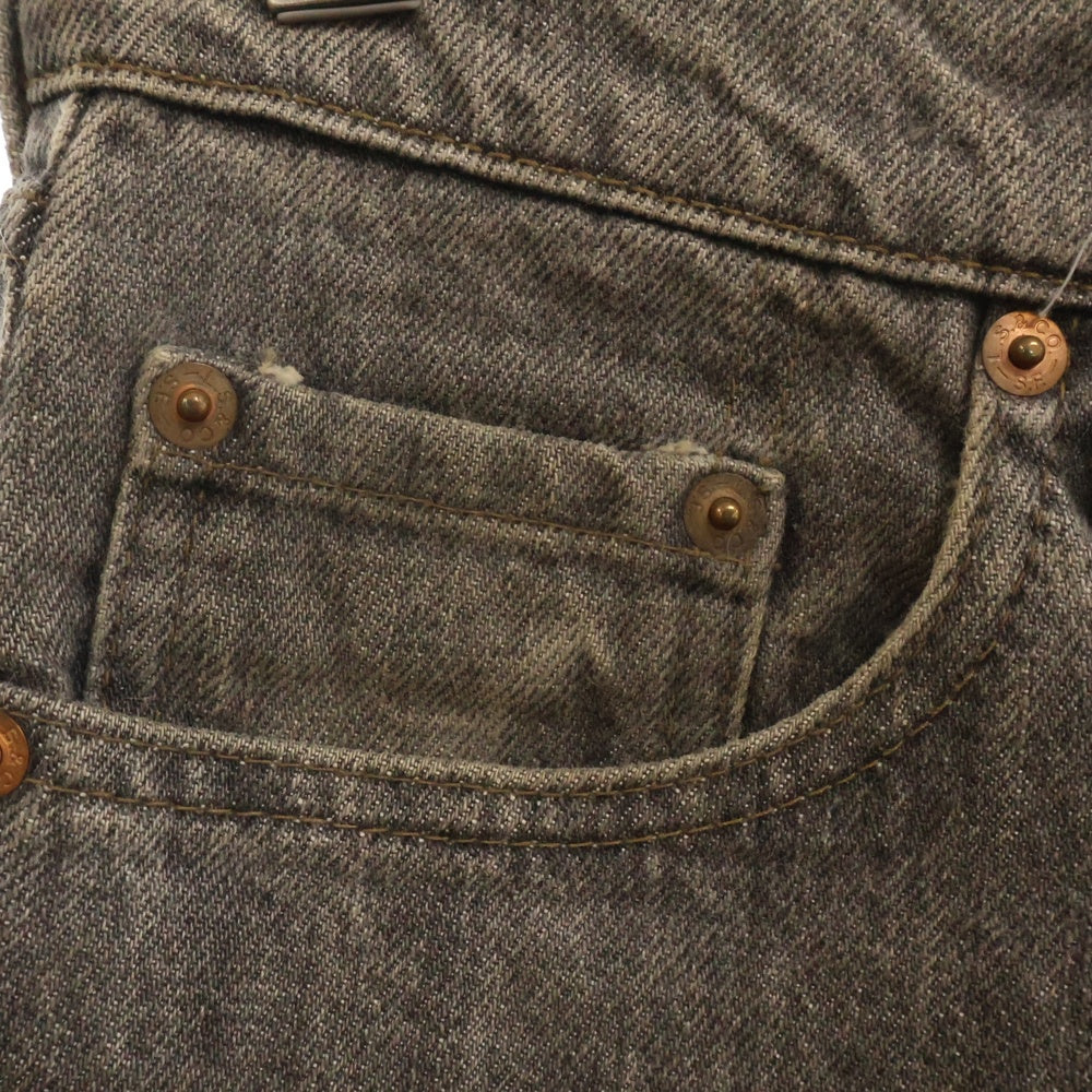 Levi's(リーバイス) VINTAGE 503-02 ストレートデニムパンツ グレー