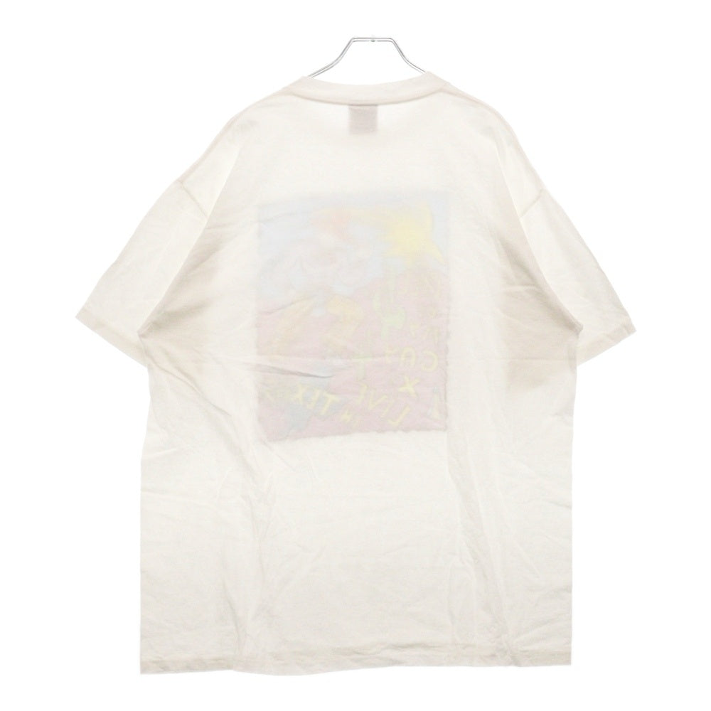 VINTAGE(ヴィンテージ) TEXAS TEE テキサスプリント 半袖クルーネックTシャツカットソー ホワイト