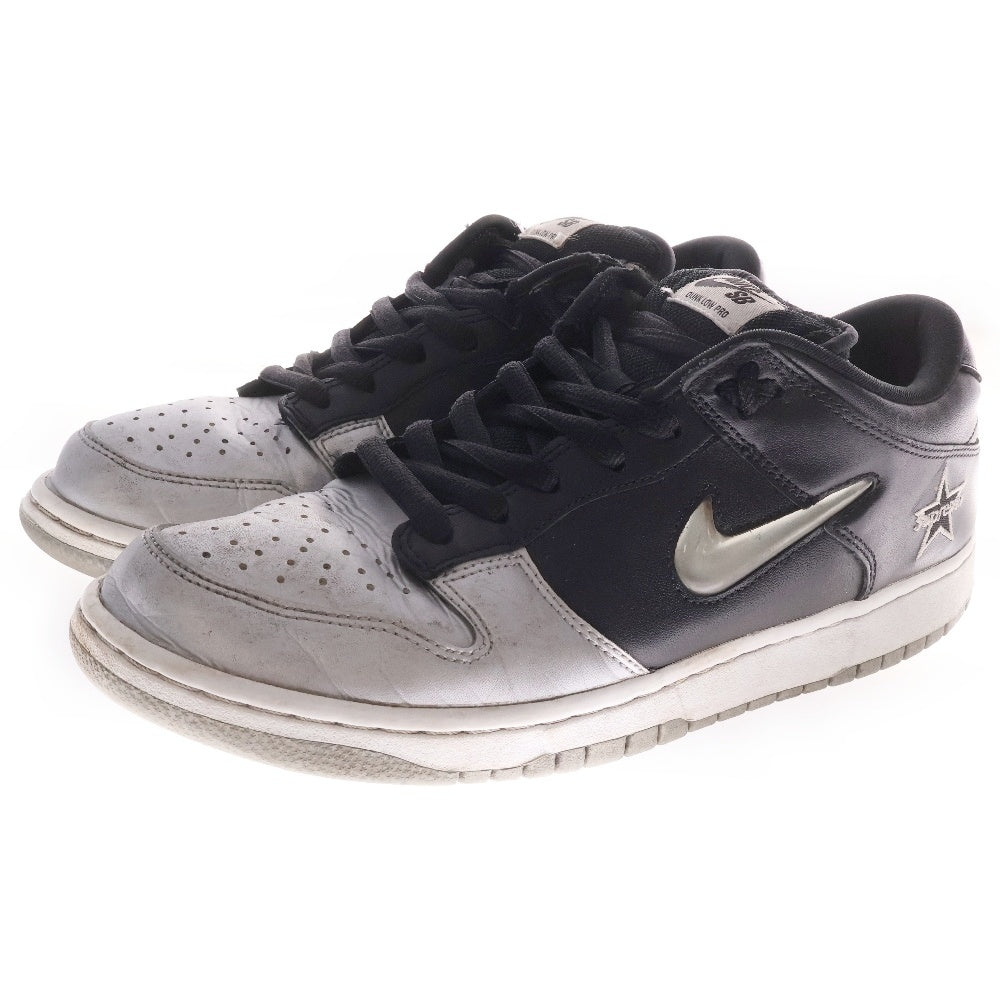 NIKE SB(ナイキエスビー) ×SUPREME DUNK LOW OG QS シュプリーム ダンクロー ローカットスニーカー US10/28.0cm ブラック/シルバー CK3480-001