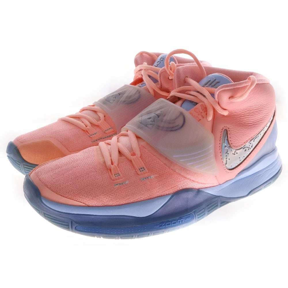 NIKE(ナイキ) CONCEPTS X KYRIE 6 KHEPRI PINK コンセプツ カイリー6 ケプリ ミッドカットスニーカー CU8879-600 ピンク US10/28.0cm
