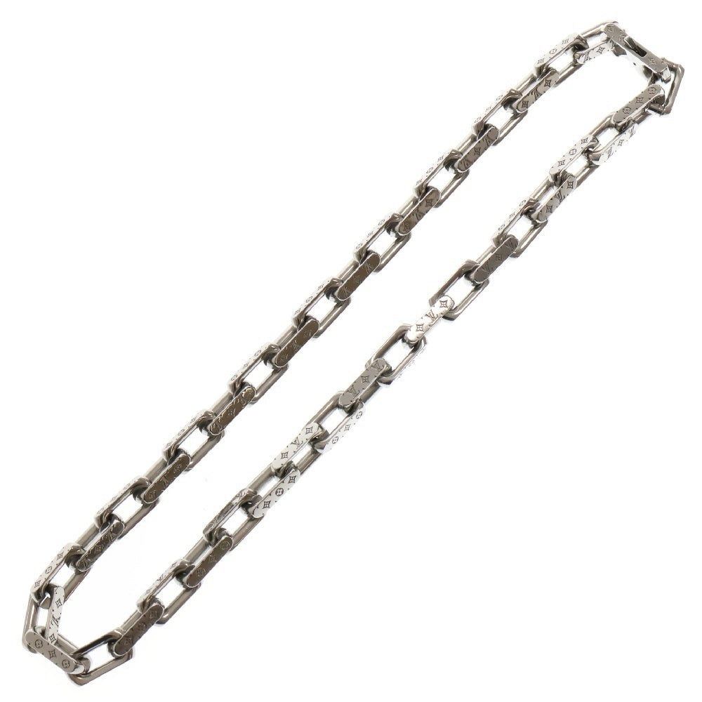 LOUIS VUITTON(ルイヴィトン) MONOGRAM CHAIN NECKLACE モノグラム コリエチェーン ネックレス M00307 シルバー