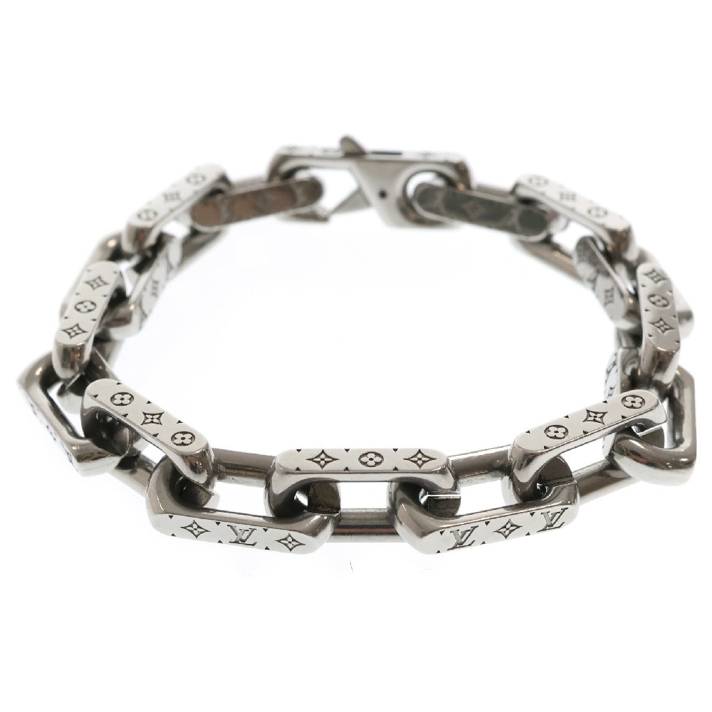 LOUIS VUITTON(ルイヴィトン) MONOGRAM CHAIN BRACELET モノグラム コリエチェーン ブレスレット M00309 シルバー