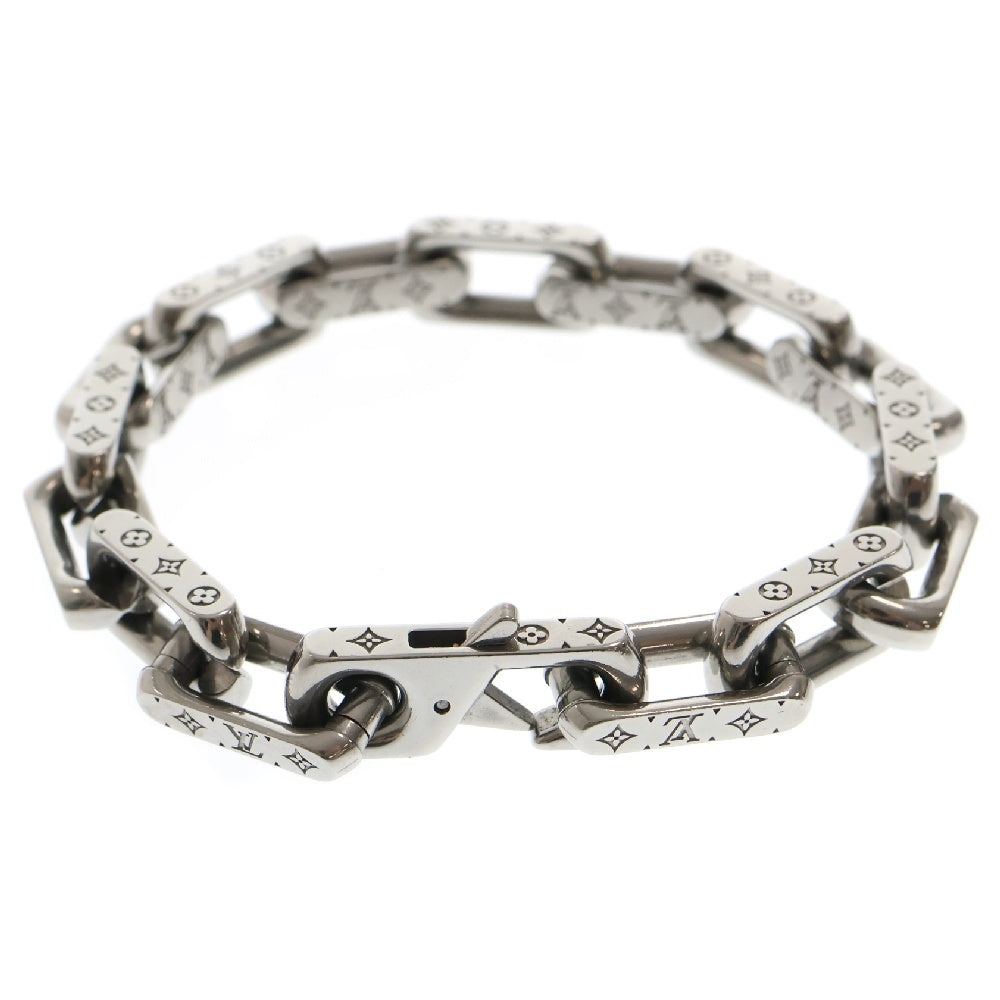 LOUIS VUITTON(ルイヴィトン) MONOGRAM CHAIN BRACELET モノグラム コリエチェーン ブレスレット M00309 シルバー