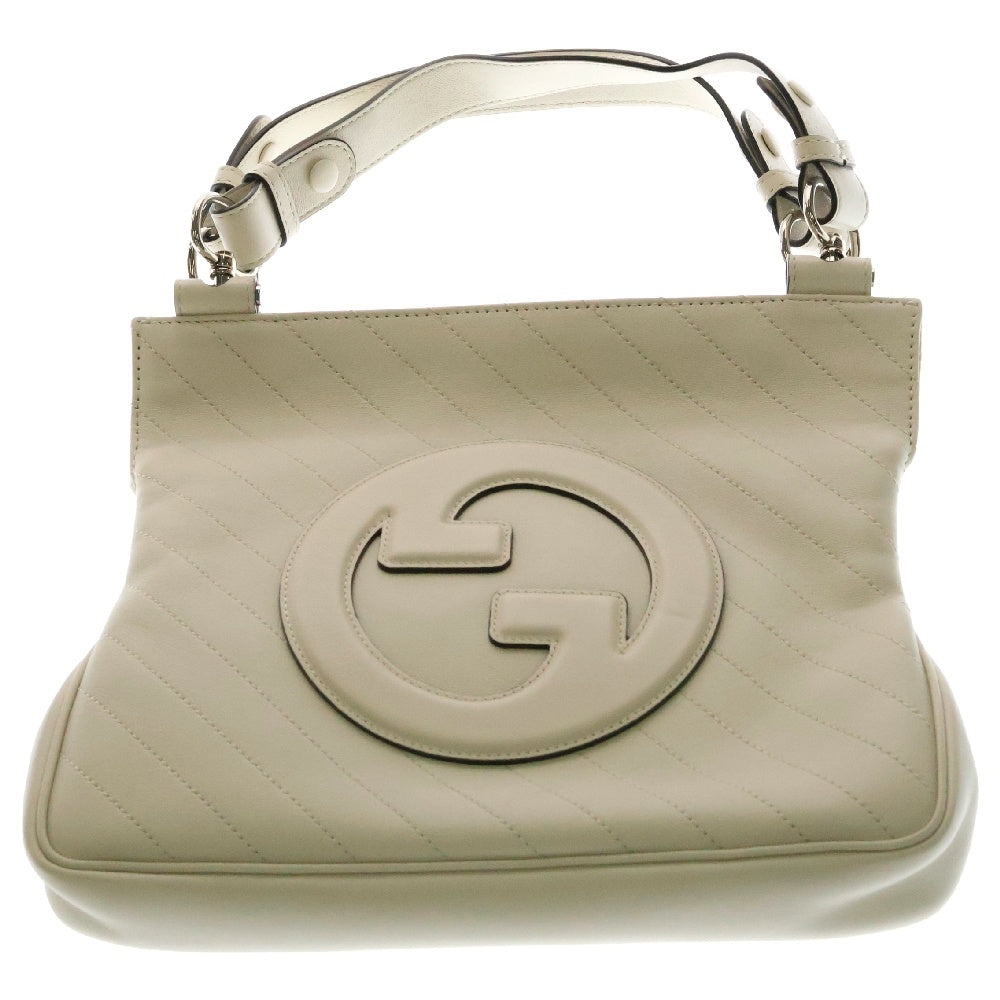 GUCCI(グッチ) 2WAY ブロンディスモール トートバッグ チェーンショルダーバッグ 751518 ホワイト