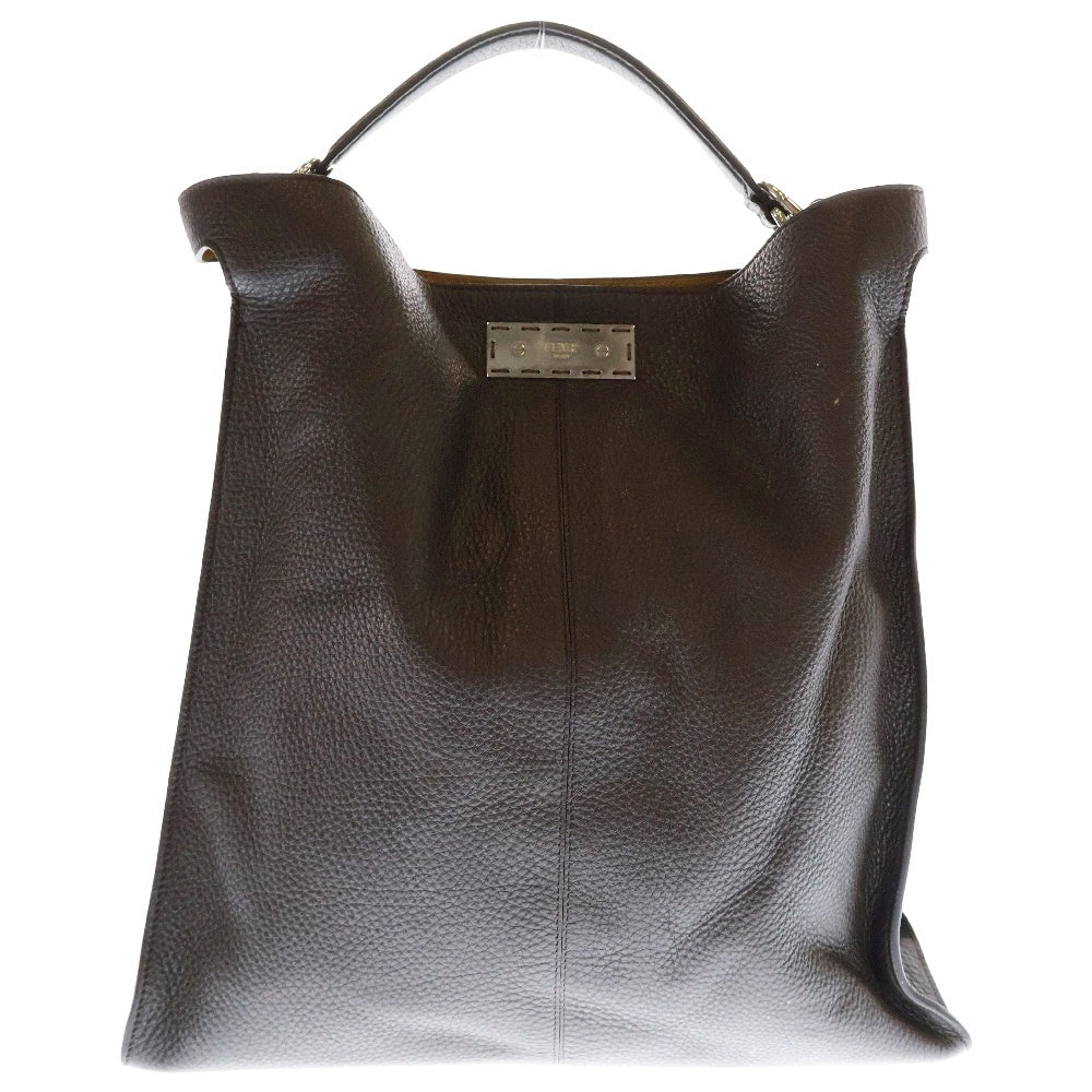 FENDI(フェンディ) 2WAY ピーカブー エックスライトフィット レザー トートバッグ ショルダーバッグ 7VA447 A6FW F1645 ブラウン