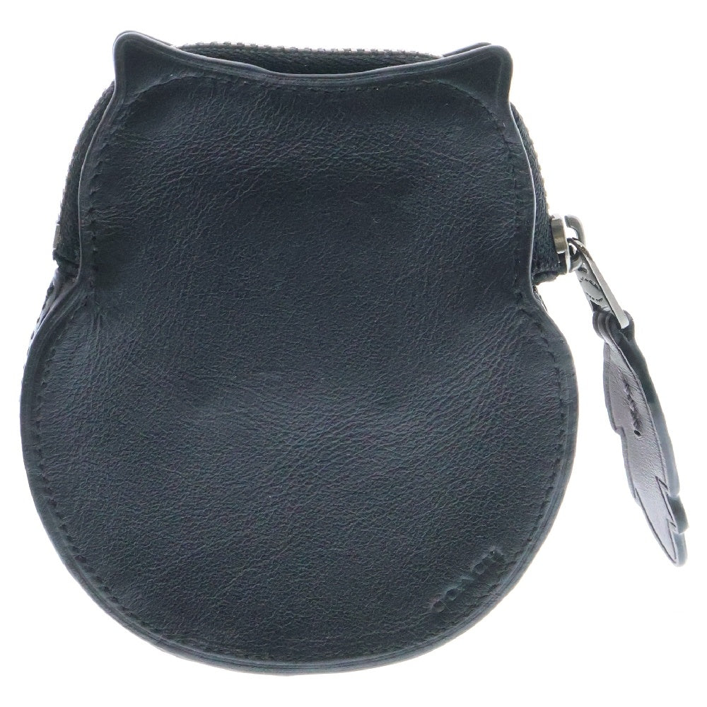 COACH(コーチ) フクロウモチーフ コインケース ブラック