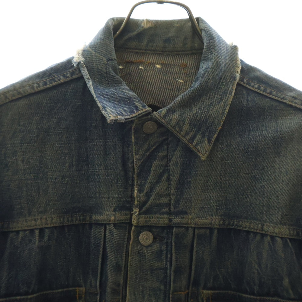 Levi's(リーバイス) 50s VINTAGE 2nd 507XX 革パッチ ハギ付き デニムジャケット インディゴ