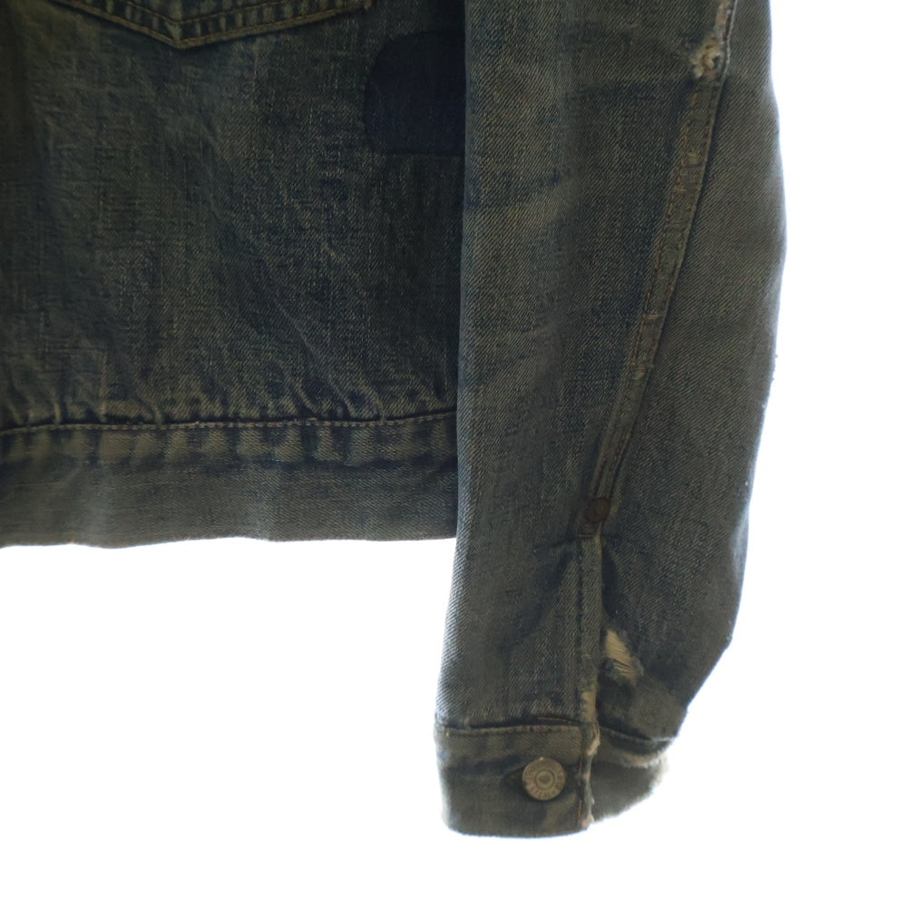 Levi's(リーバイス) 50s VINTAGE 2nd 507XX 革パッチ ハギ付き デニムジャケット インディゴ