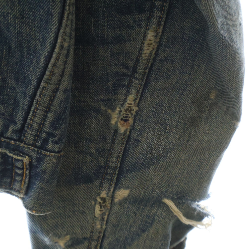 Levi's(リーバイス) 50s VINTAGE 2nd 507XX 革パッチ ハギ付き デニムジャケット インディゴ