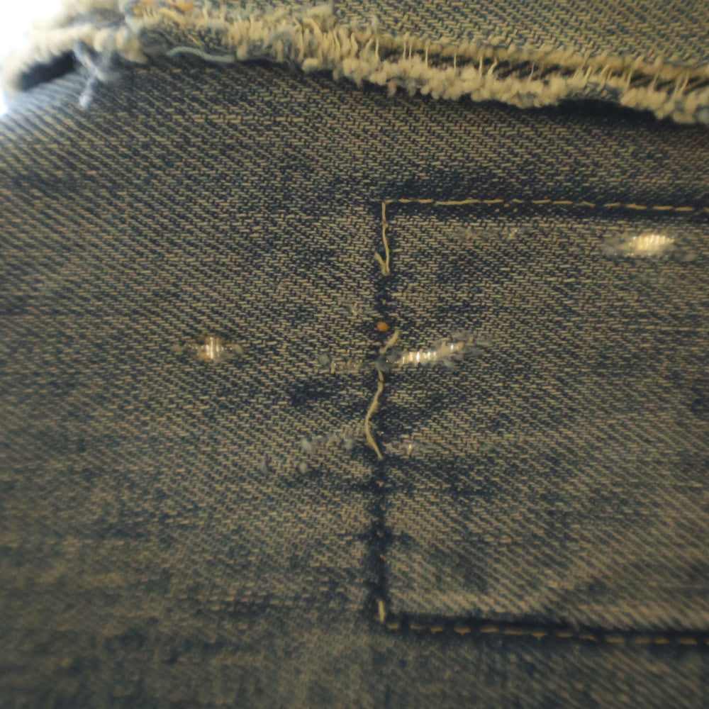 Levi's(リーバイス) 50s VINTAGE 2nd 507XX 革パッチ ハギ付き デニムジャケット インディゴ