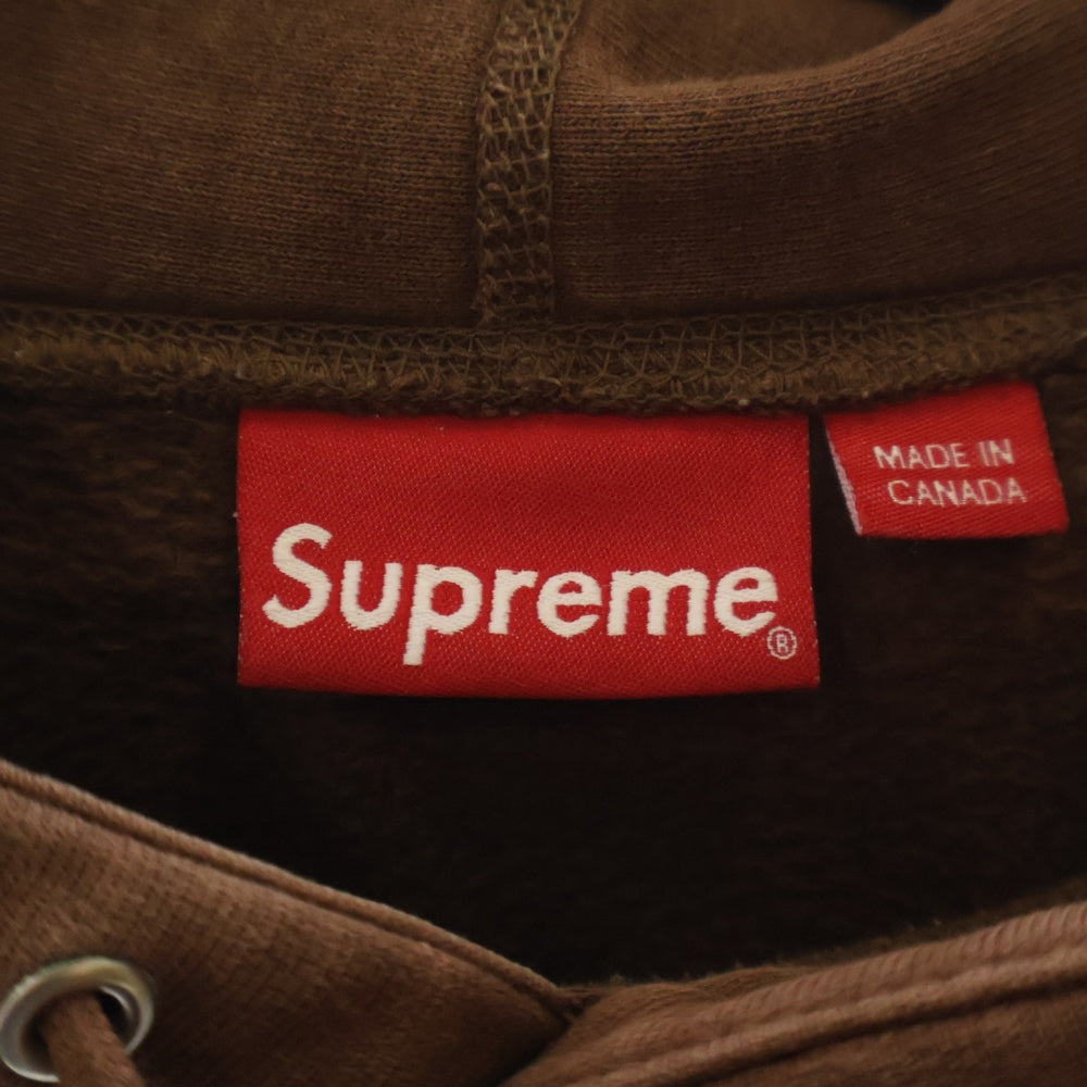 SUPREME(シュプリーム) 19AW Bandana Box Logo Hooded Sweatshirt バンダナ ボックスロゴ プルオーバーパーカー ブラウン