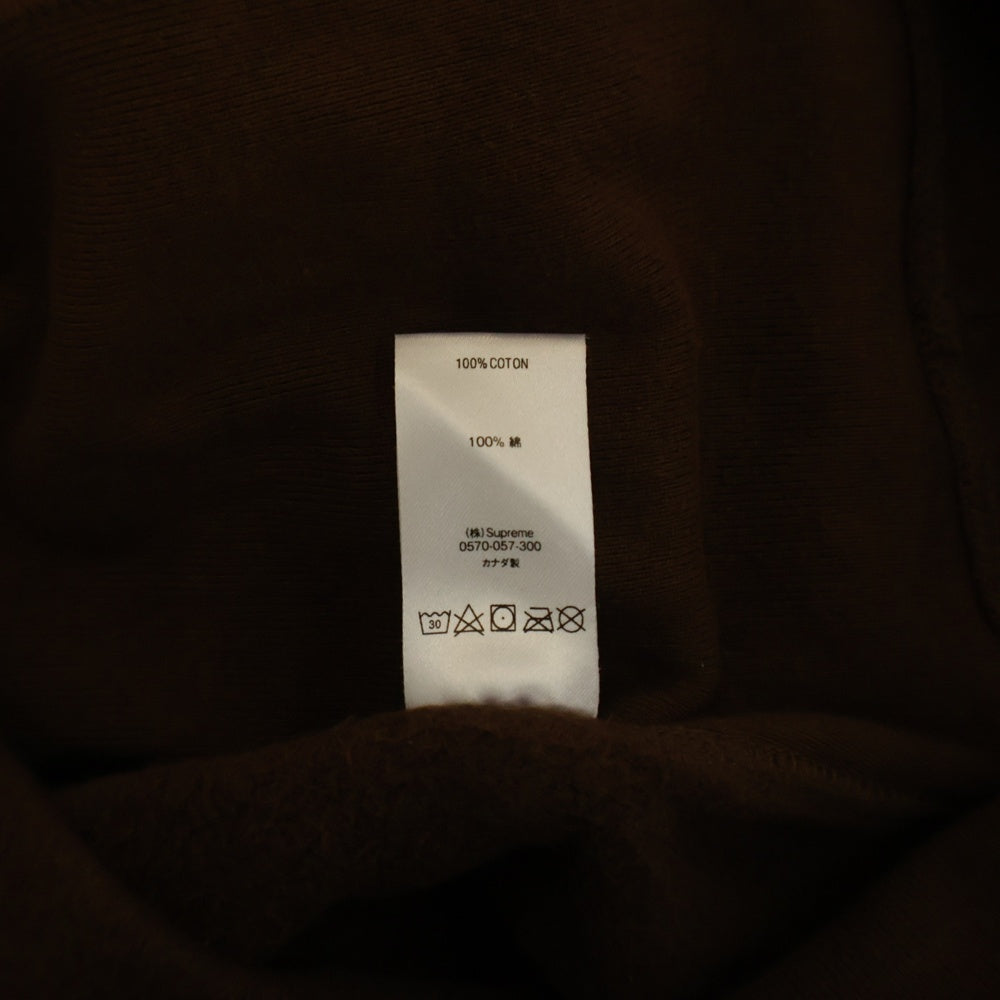 SUPREME(シュプリーム) 19AW Bandana Box Logo Hooded Sweatshirt バンダナ ボックスロゴ プルオーバーパーカー ブラウン